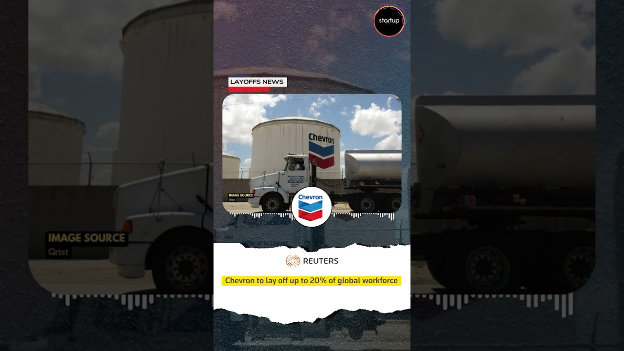 Chevron Plans to Lay Off Up to 20% of Workforce ⛽🔥 @StartupERA_IN