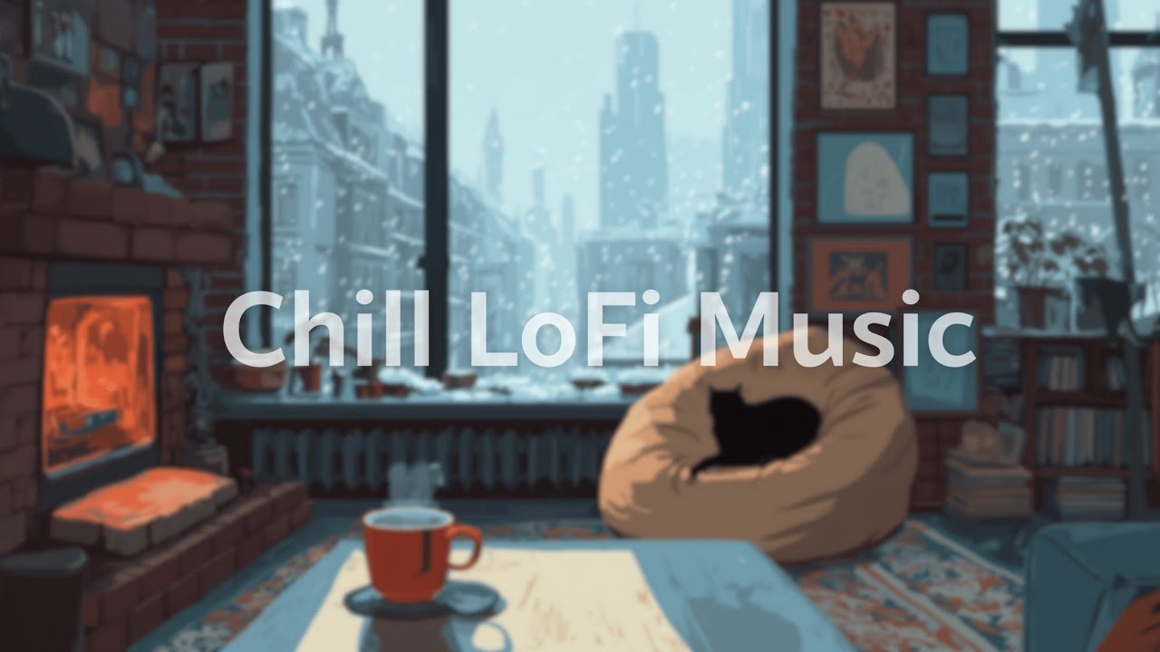 LoFi Chill Beats - 1 Hour 🎶 Relaxing Music for Focus, Study, Cafe & Calm 4K