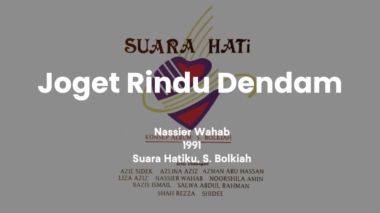 Joget Rindu Dendam - Nassier Wahab (LP Remastered)
