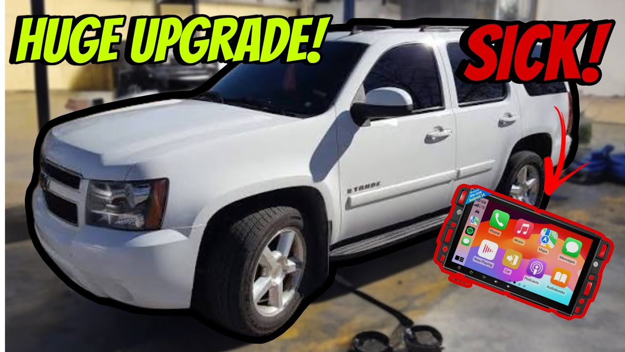 Этот Chevrolet Tahoe 2007 года выпуска оснащен стереосистемой Eonon GMX7 с беспроводными функциям...