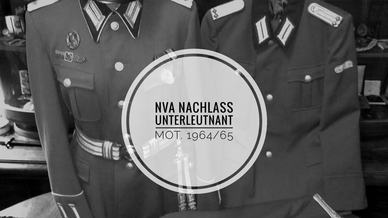 Nachlass eines NVA Unterleutnant Mot. Schützen 1964/65