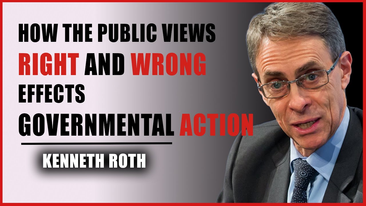Conversation with Kenneth Roth, Fmr. Executive Director of Human Rights Watch