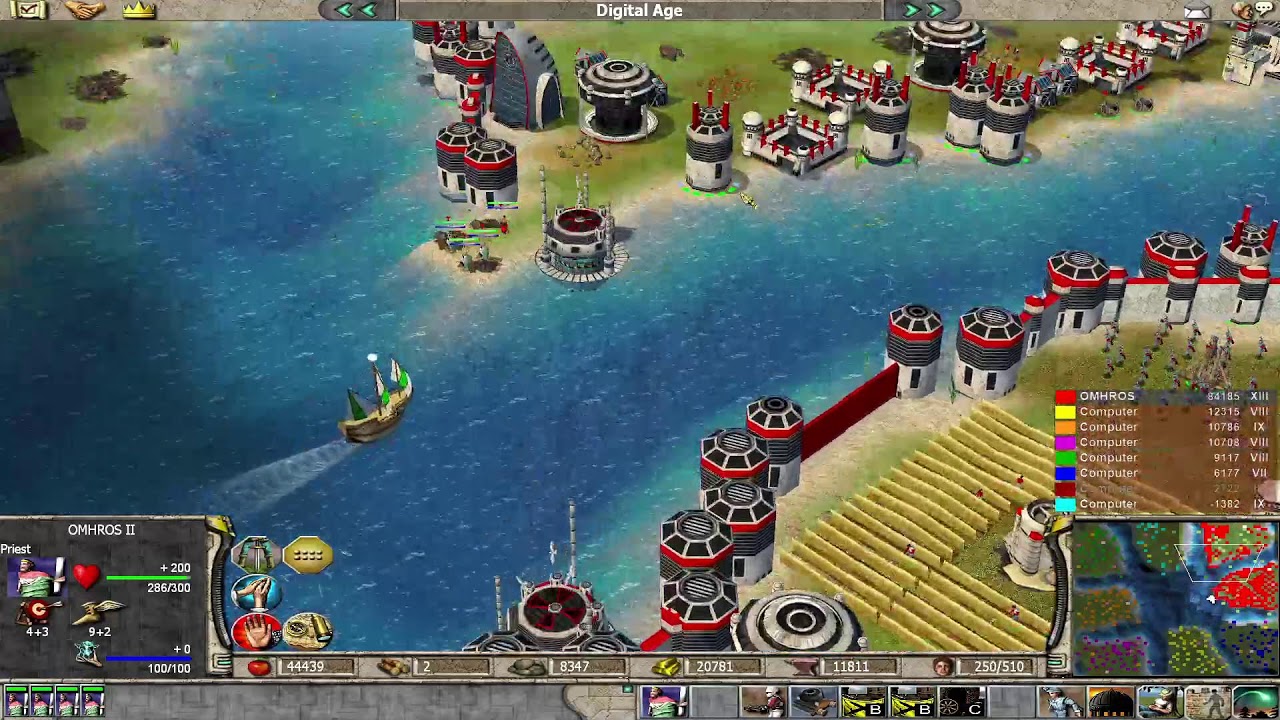 EMPIRE EARTH 1 VS ALL COMPUTER (HARD)
