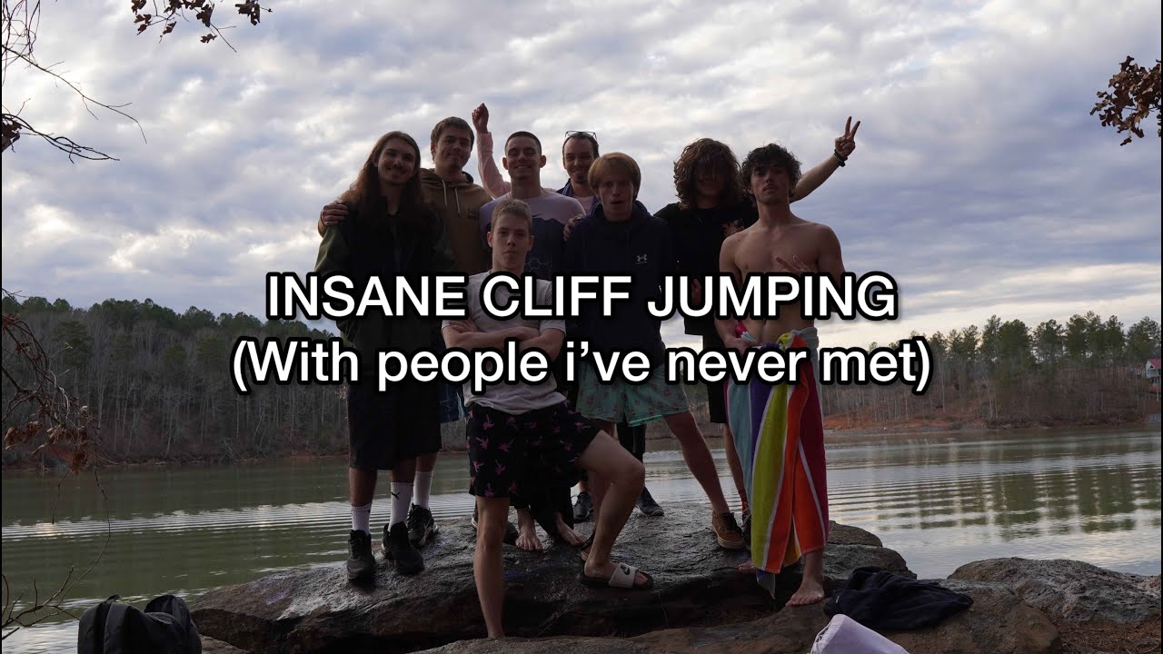 INSANE CLIFF JUMPING IN NC (Cliff Jumping with strangers)
