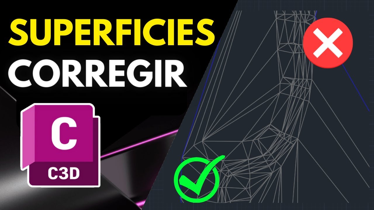 Corregir Superficie | Método 1 | Tutorial Civil 3D