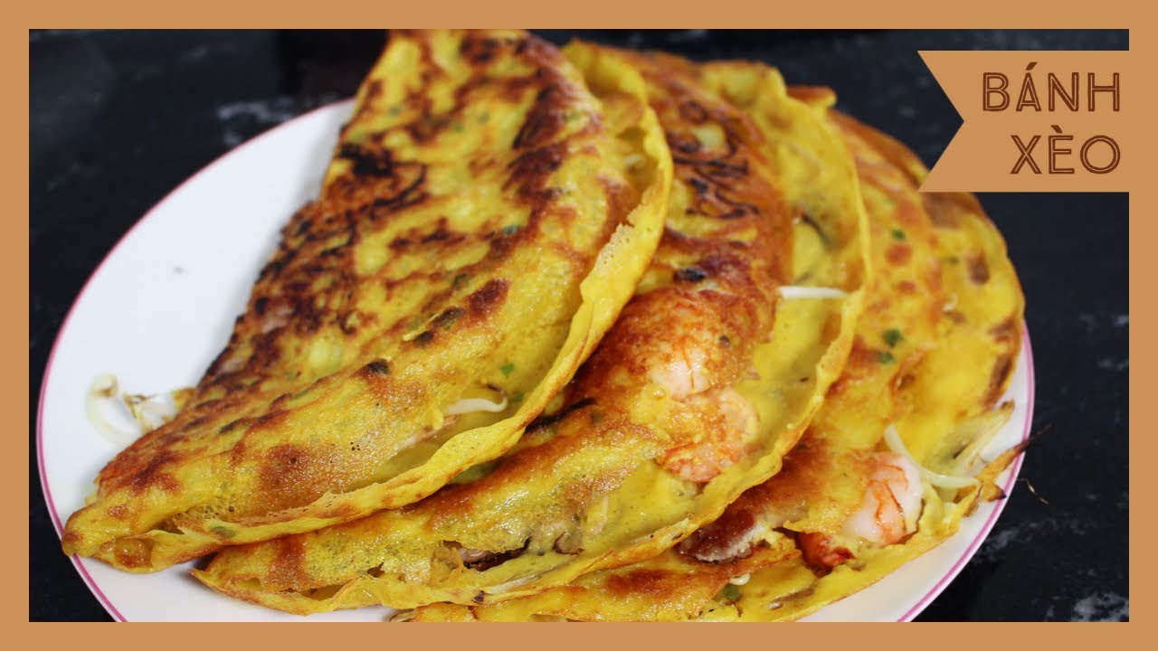 Bánh xèo | Vietnamesische Pfannkuchen | Tam's Cooking