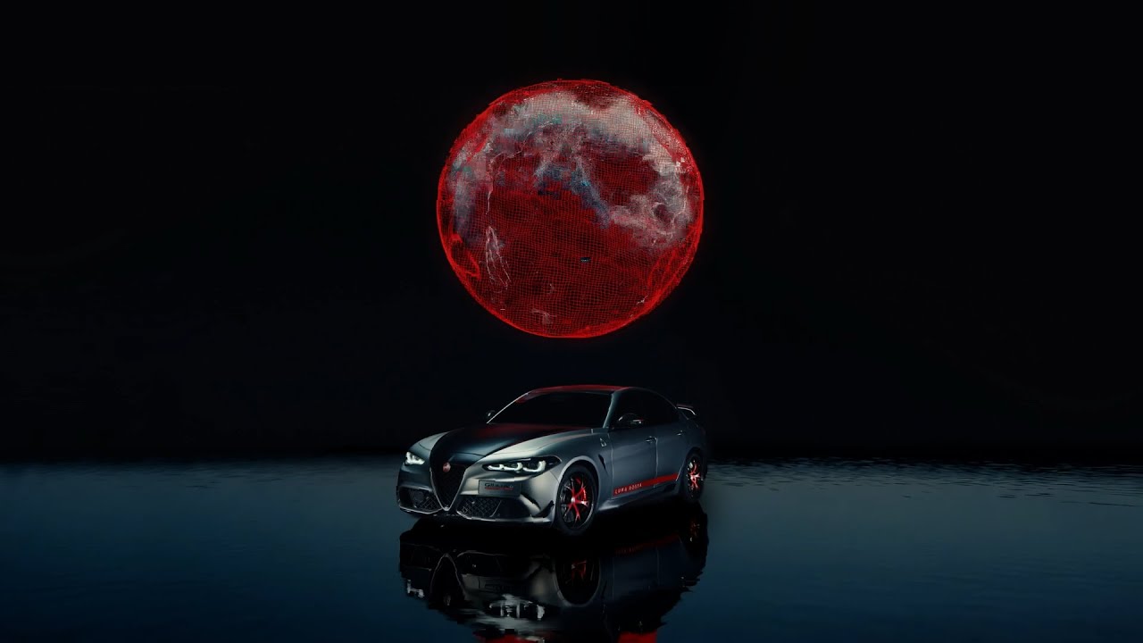 ALFA ROMEO GIULIA QUADRIFOGLIO LUNA ROSSA. LIQUID SILVER. SOLID THRILLS. RED EMOTIONS.