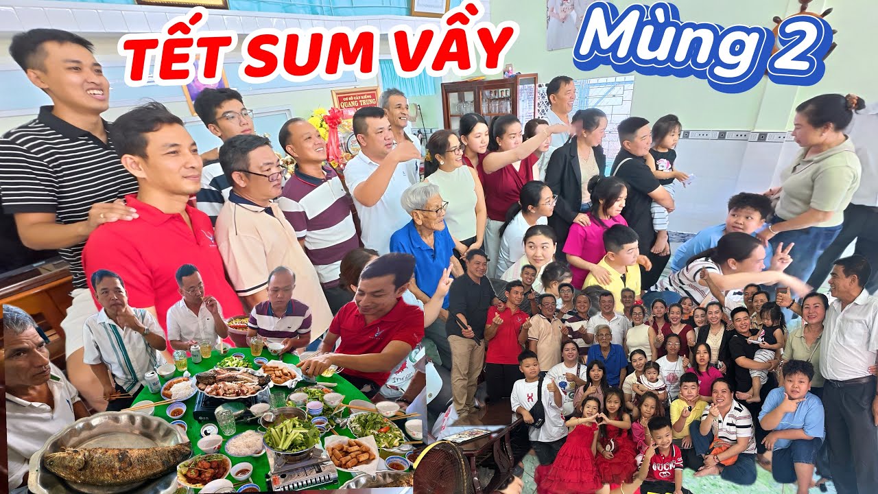 Xuân Đoàn Viên – Tình Thân Thắm Đượm Bên Bàn Tiệc Quê | TẾT Miền Tây Như Thế Nào ?!