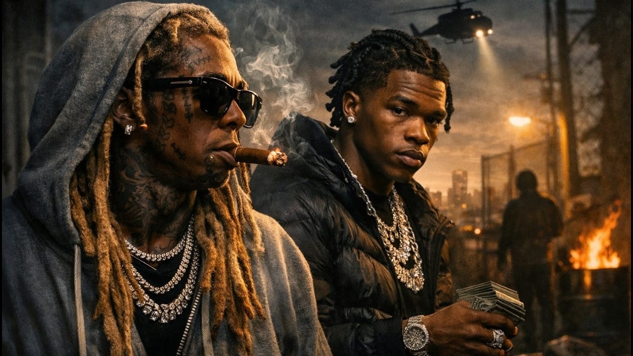 Lil Wayne ft. Lil Baby — Behind my story (Lyrics video)