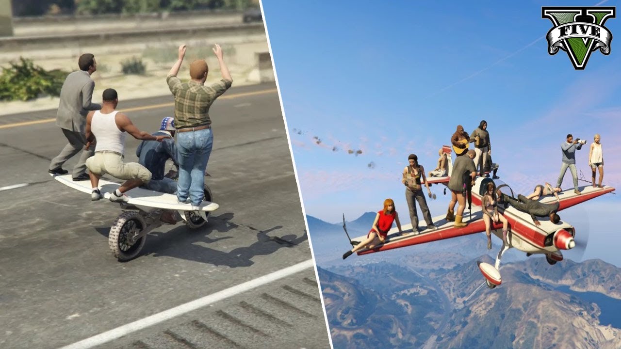 5 HAL KOCAK YG BISA KAMU LAKUKAN DI GTA 5 DENGAN MOD MENYOO (+ TUTORIAL)  - PART 2