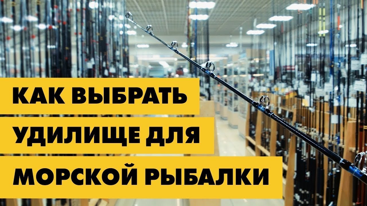 Как выбрать удилище для морской рыбалки | Лучшие удилища для новичков