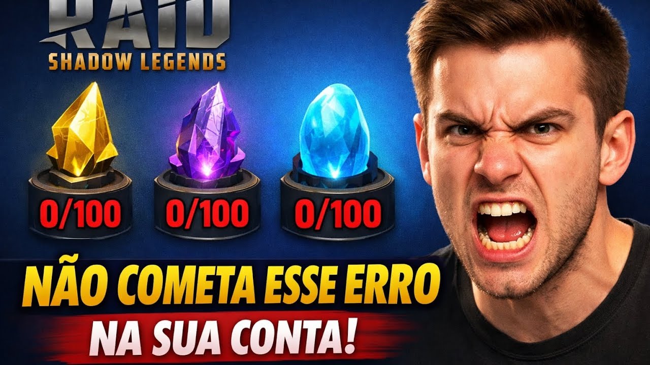 ACABEI COM MEUS RECURSOS ,VALEU A PENA? RAID SHADOW LEGENDS 