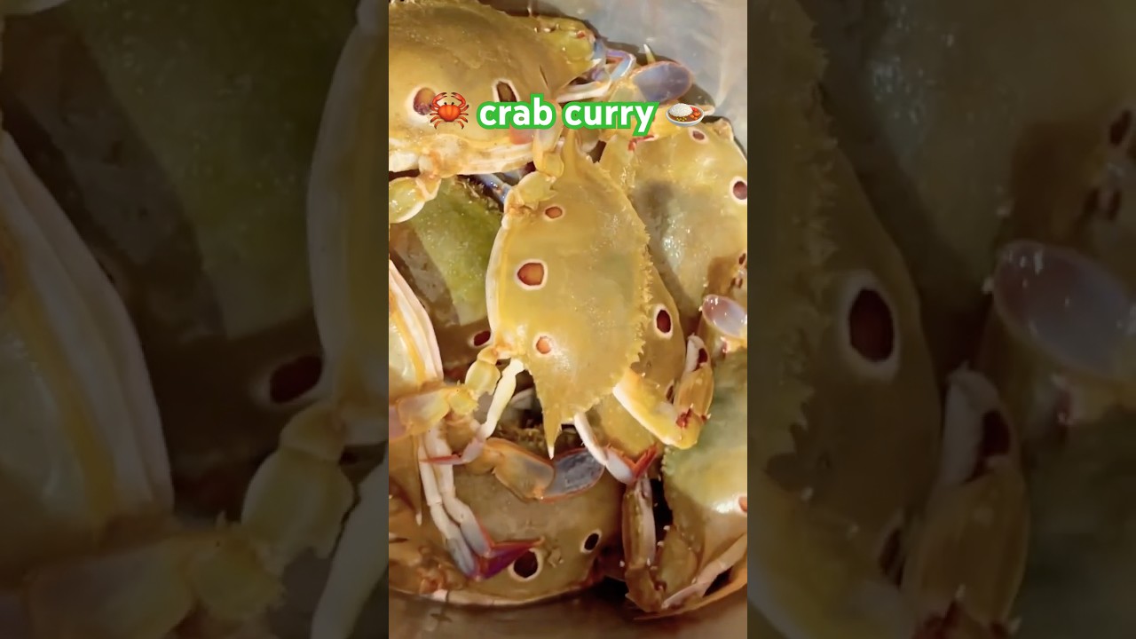 Crab curry #shortvideo #food #shortsfeed #crab #crabcurryrecipe #recipe #shortsviral #indianfood