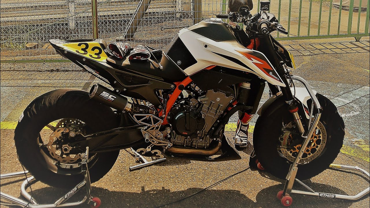 [KTM 890 DUKE R]筑波2000 aprilia RS660 追走？