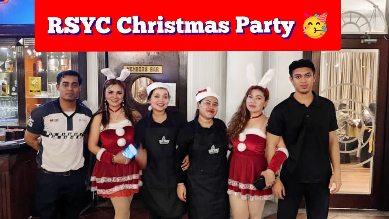Christmas Party 🥳 Royal Selangor Yacth Club/ Klang/ Musicmate Band/ #musician #band #staff #friends 