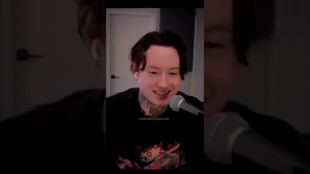 Noah Sebastian with his smile, the hottest metal vocalist of this century. ( #noahsebastian )
