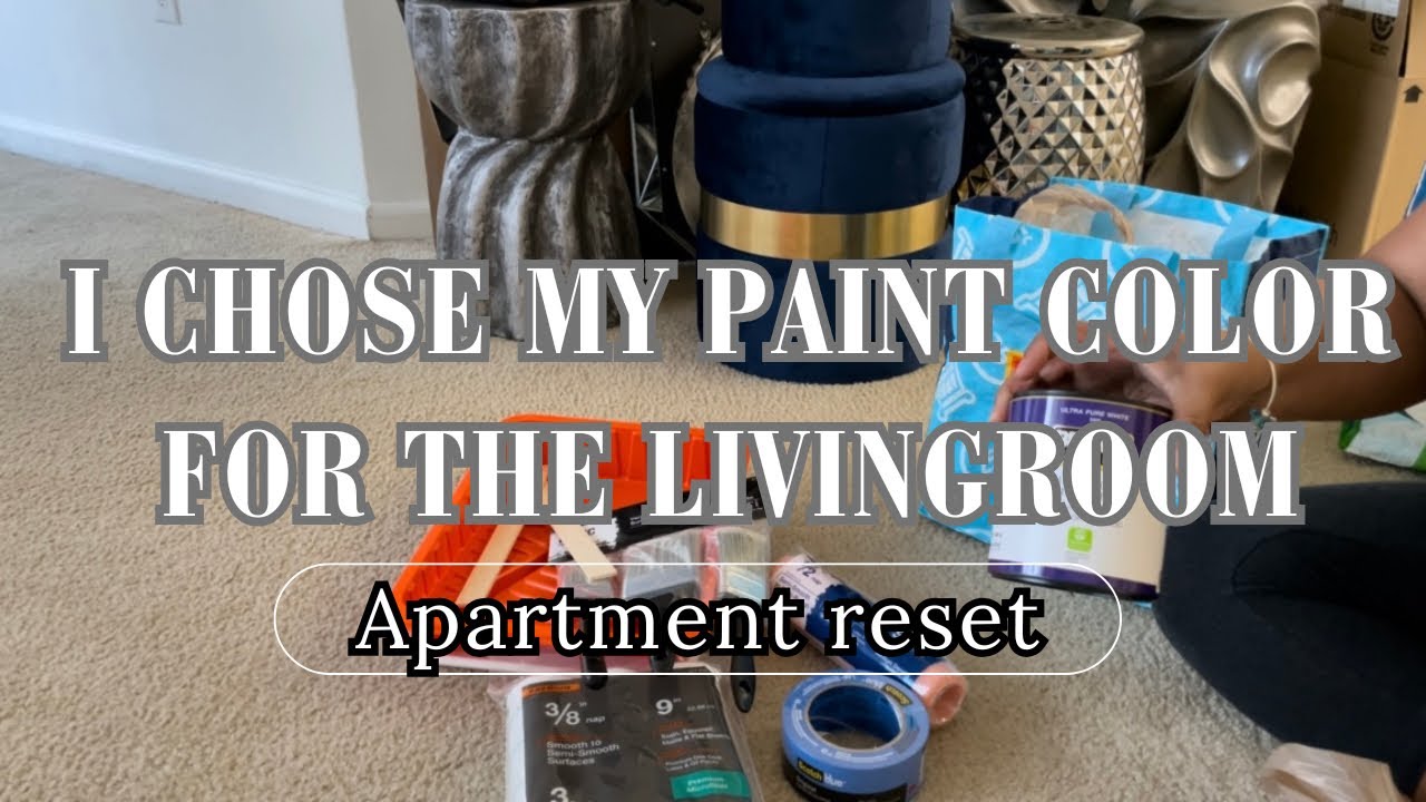 I WENT TO HOME DEPOT AND GOT THE PAINT FOR THE LiVINGROOM & DiNiNG AREA✨