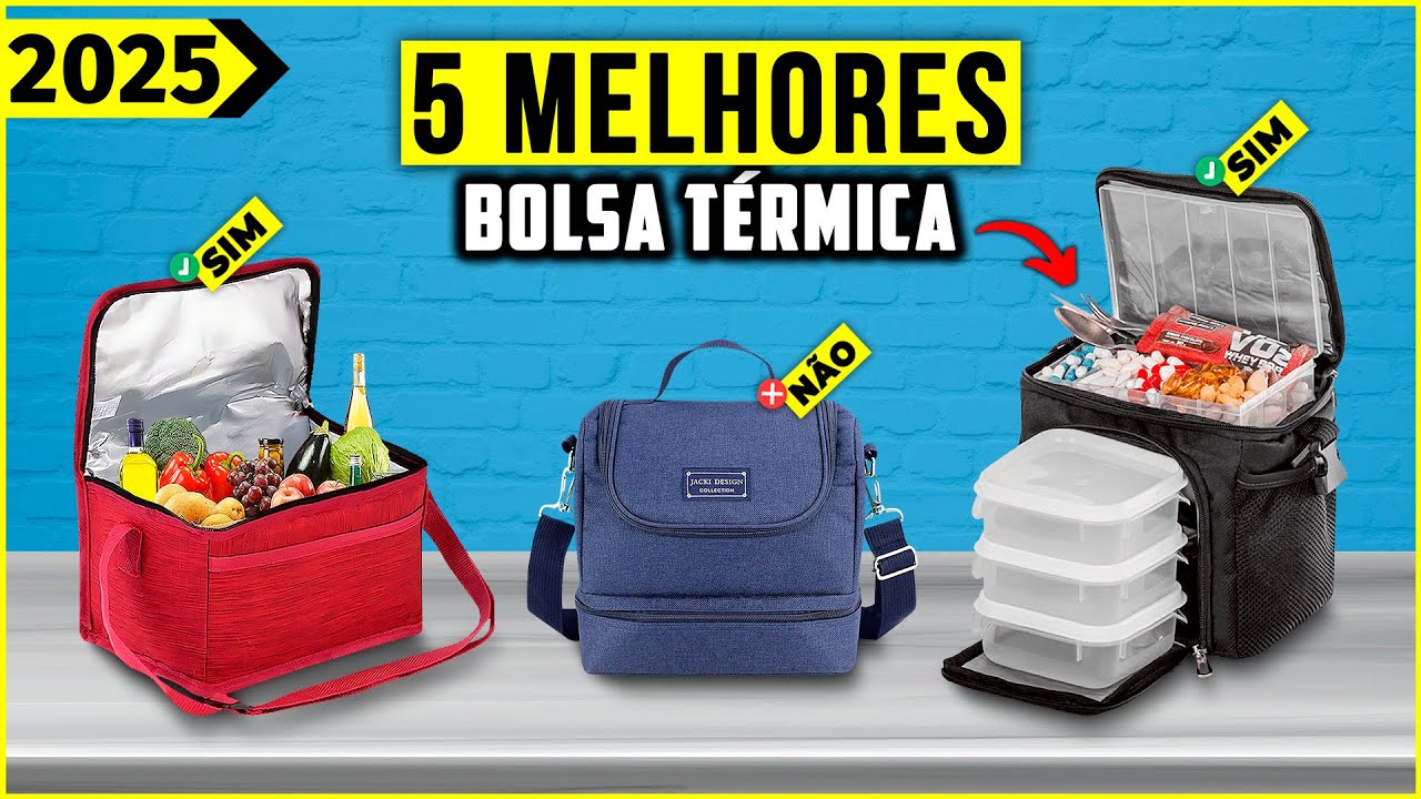 As 5 Melhores Bolsa Termica / Lancheira Termica Em 2025!