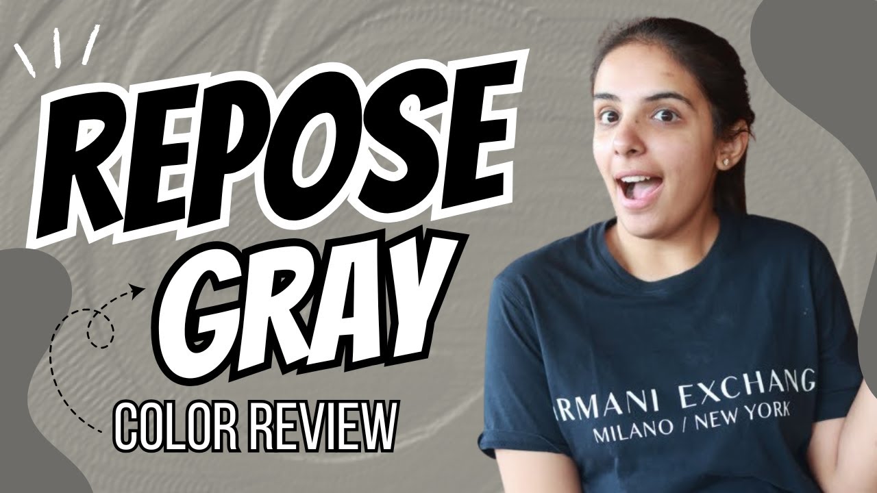 Sherwin Williams REPOSE GRAY Color Review SW 7015