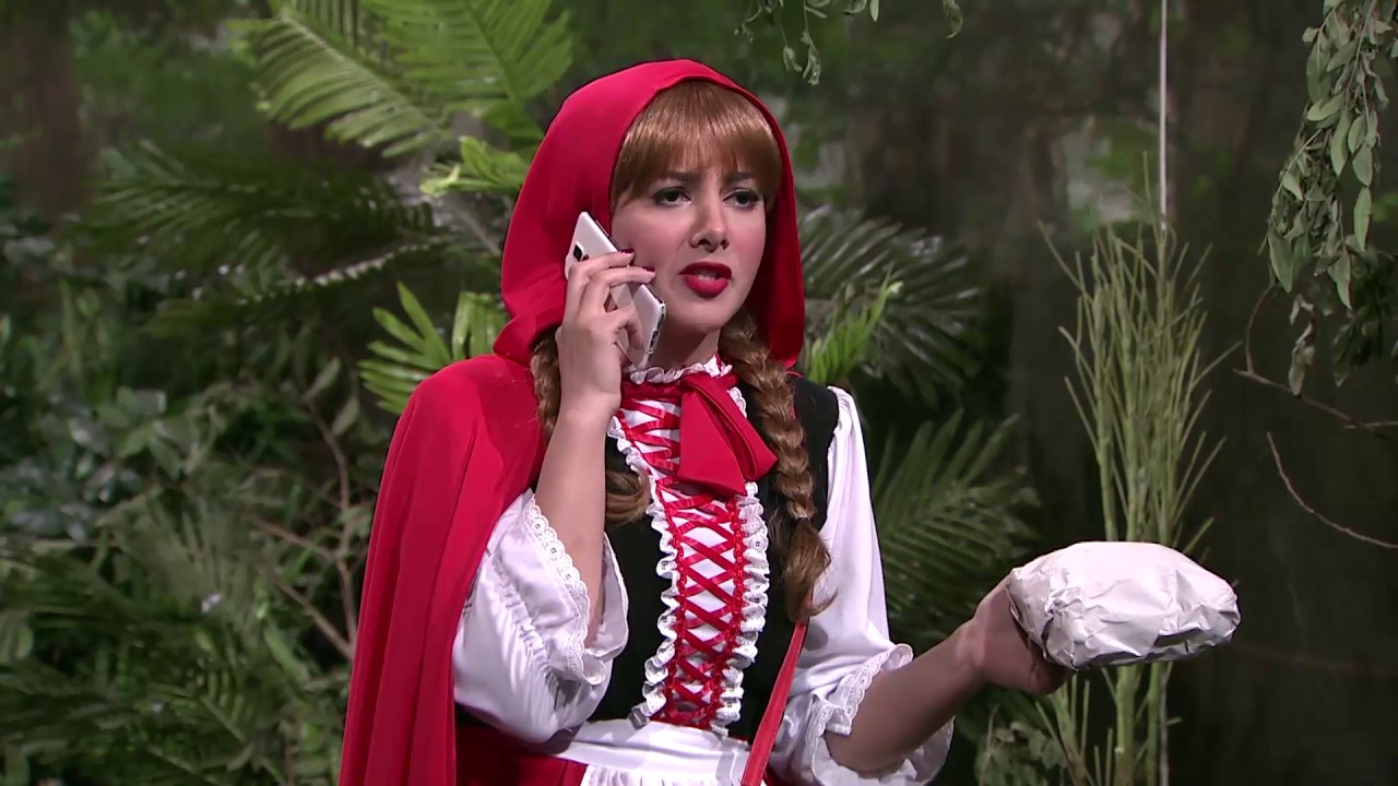 ذات الرداء الأحمر وأمين الشرطة - SNL بالعربي