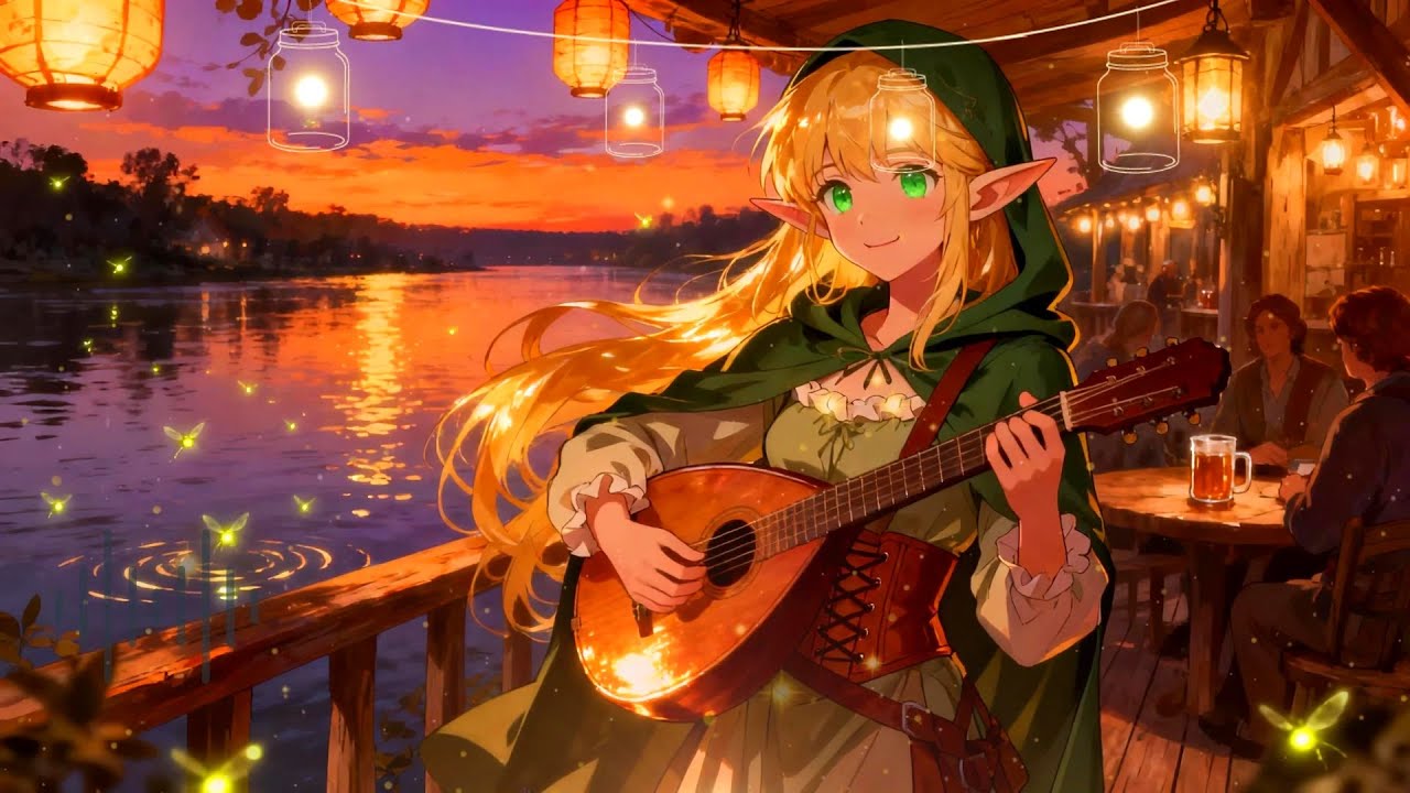 MEDIEVAL TAVERN AMBIENCE • Medieval Folk Songs for Calm Meditation • Medieval Tavern Fantasy