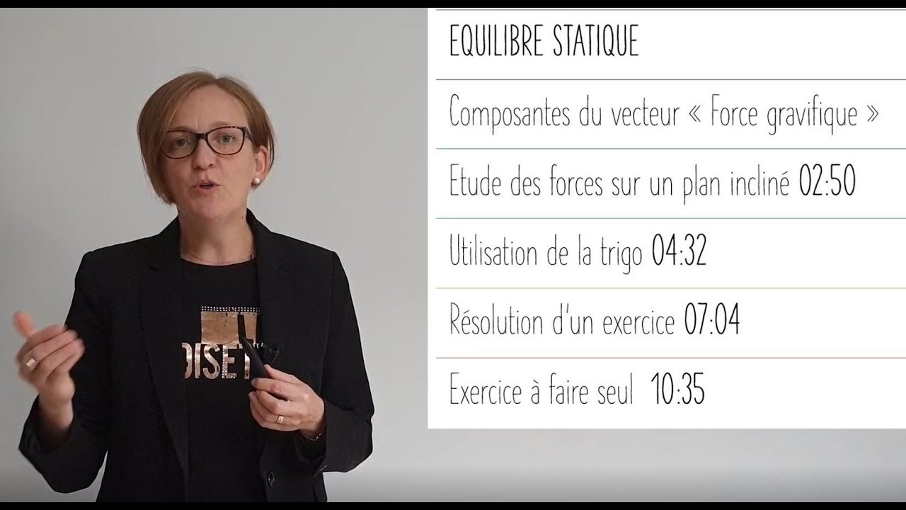 Maîtrisez les forces sur un plan incliné!