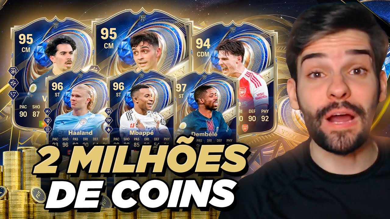 😱 É TOTY! MAIS DE 2 MILHÕES no PACK OPENING! ULTIMATE TEAM EAFC 26 
