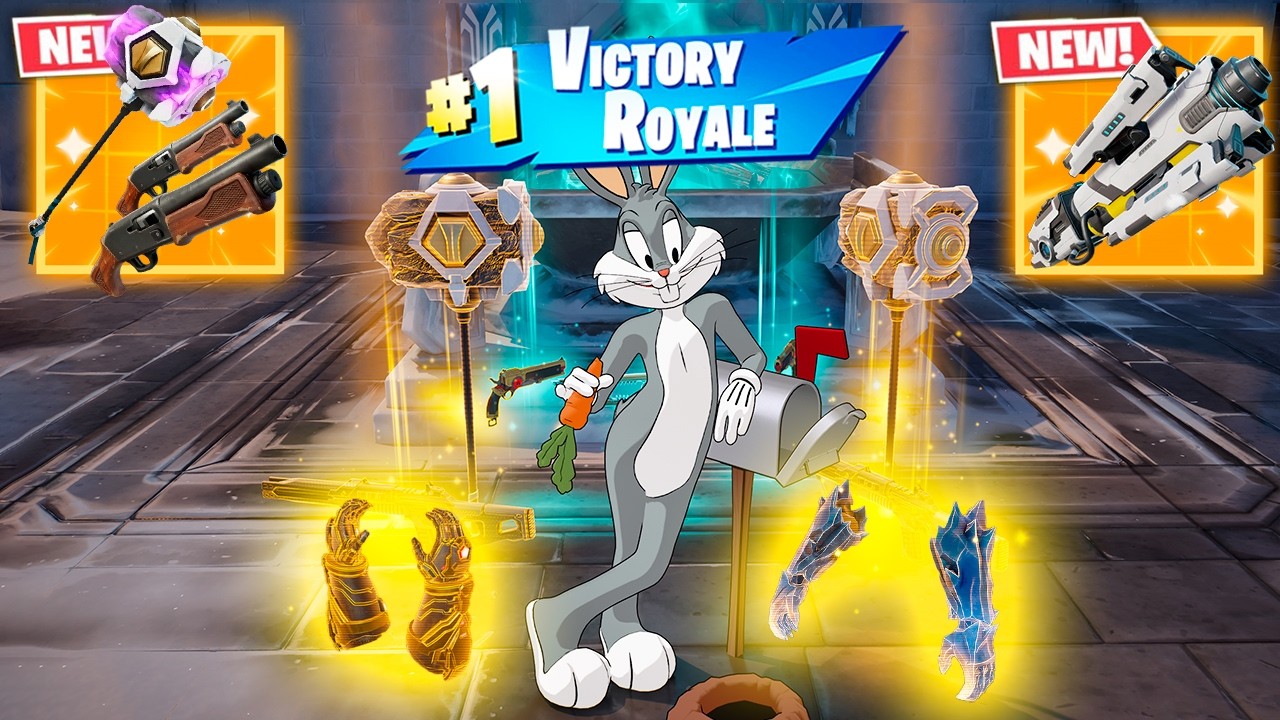 BUGS BUNNY vs NEW MYTHIC'S CHALLENGE (NEW!! Fortnite Chapter 7 Season 2)