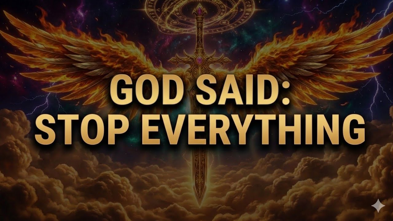 Chosen One, God Stopped Everything to Tell You This