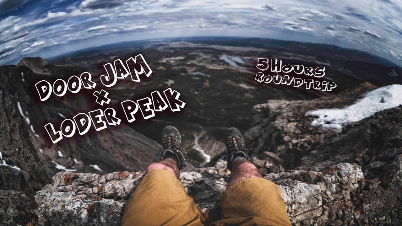 HIKING in the CANADIAN ROCKIES: DOOR JAM x LODER PEAK