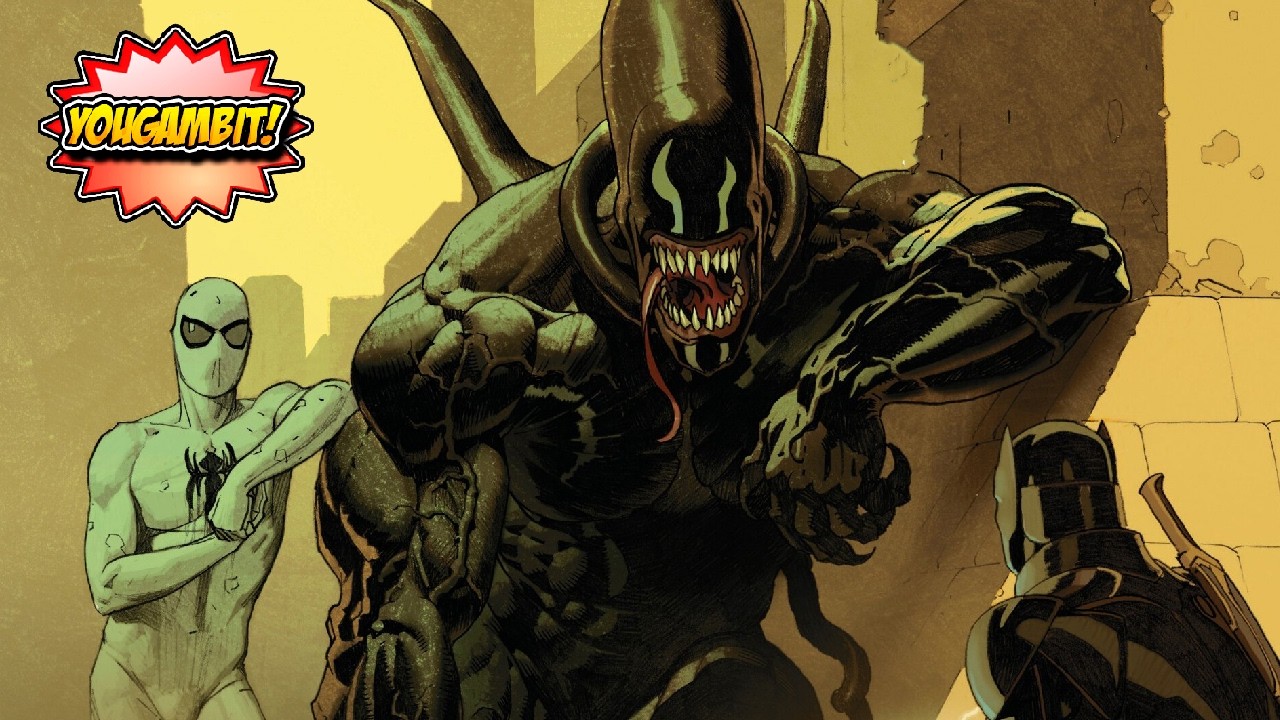 VIDEOCOMIC: XENOMORFOS invadieron el UNIVERSO MARVEL 👽ALIENS vs AVENGERS👽Pel&iacute;cula Completa con Voces