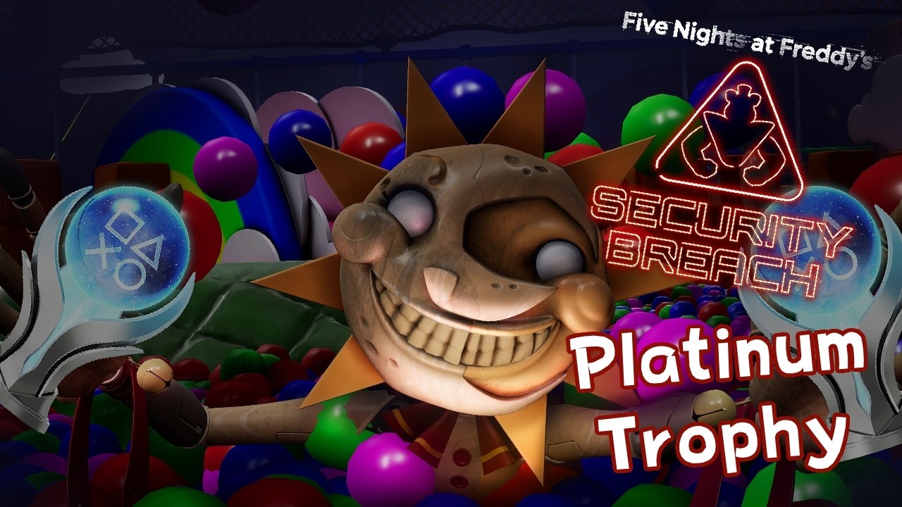Getting The Platinum Trophy In Five Nights At Freddy's Security Breach
