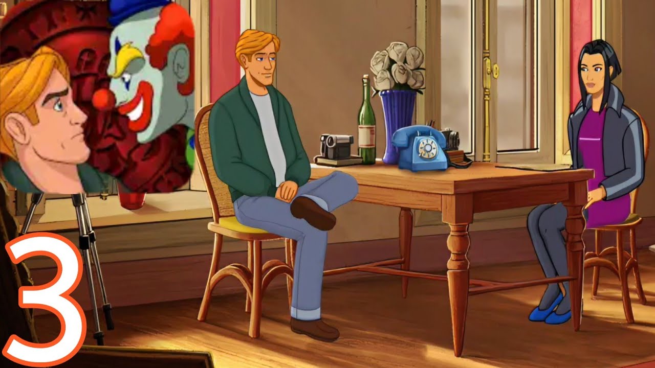 Broken Sword: Reforged gameplay walkthrough part - 3 (Android, IOS)
