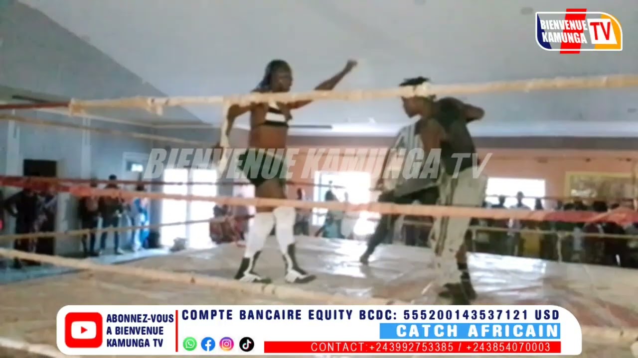 COMBAT DE CATCH CONGOLAIS AVEC BELGUER VS BOUTON MAGIQUE CE 28/01/2026