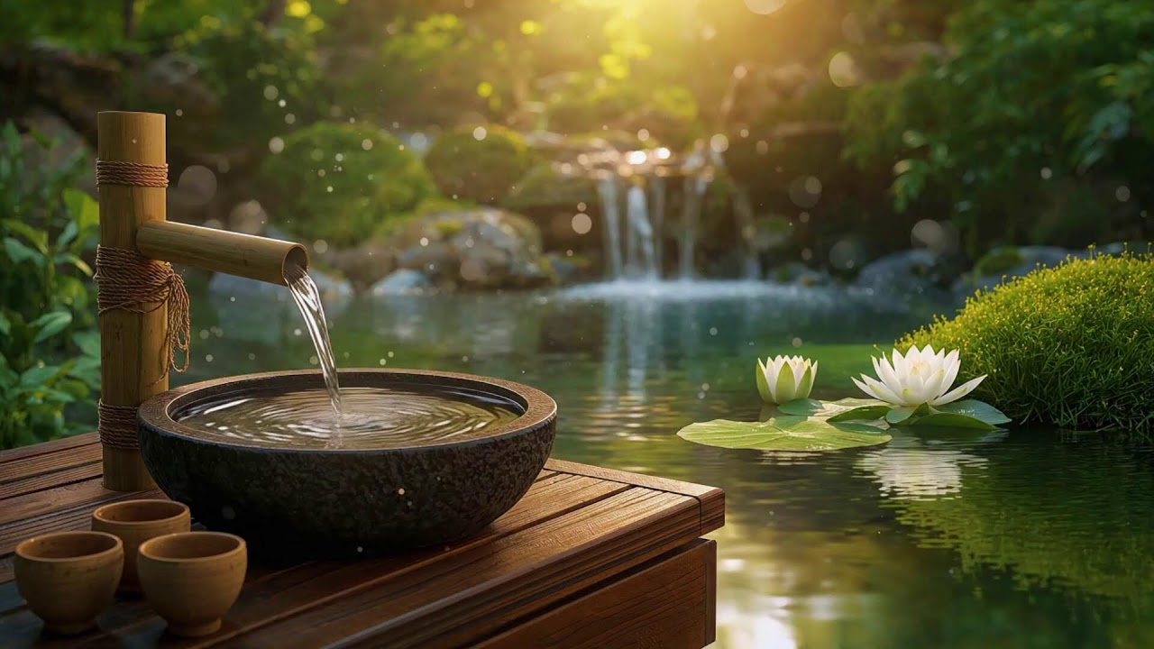 Relaxing Sleep Music ?? Calming Meditation, Soothing Water Sounds, Spa, Deep Sleep