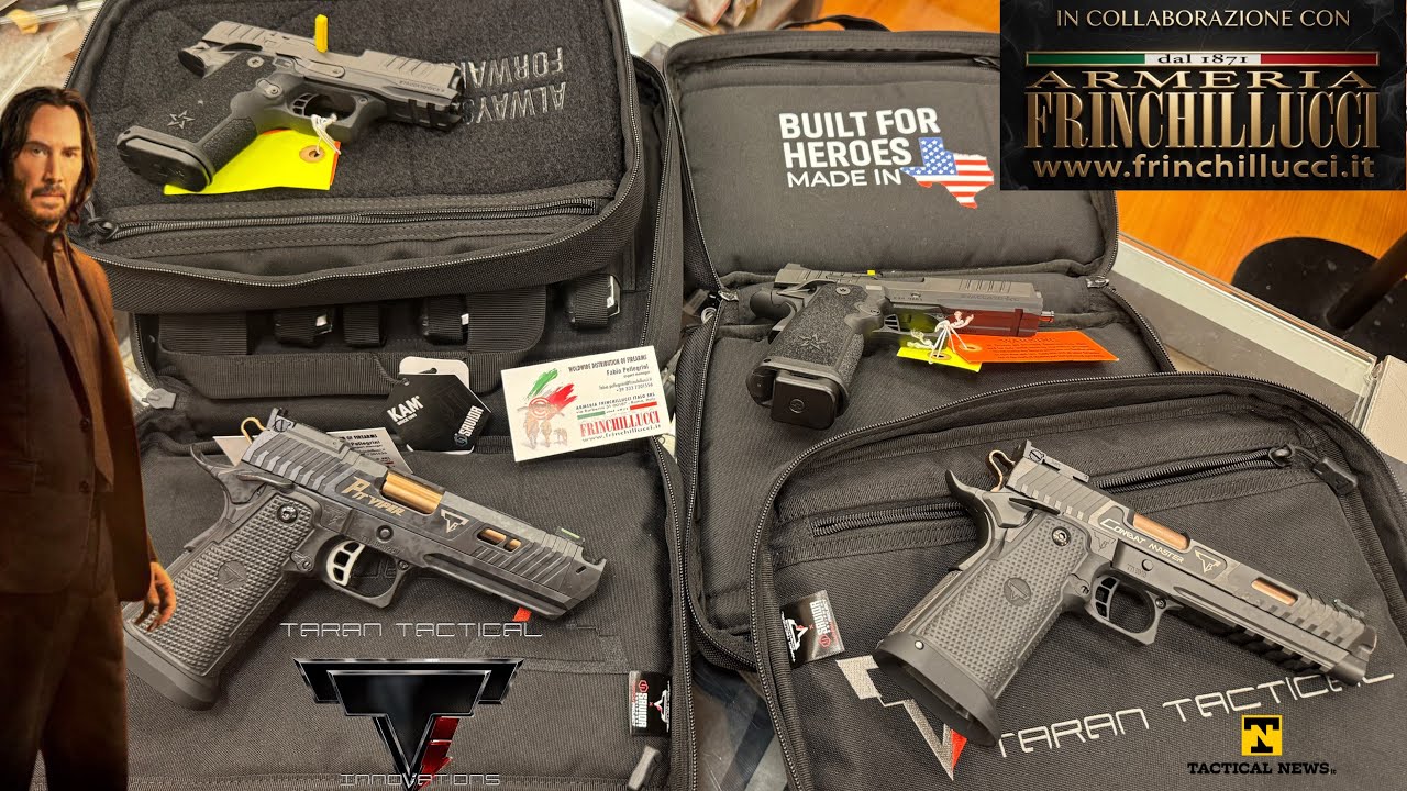 TARAN TACTICAL & STACCATO – ESCLUSIVA EUROPEA | Presentazione da Armeria Frinchillucci 