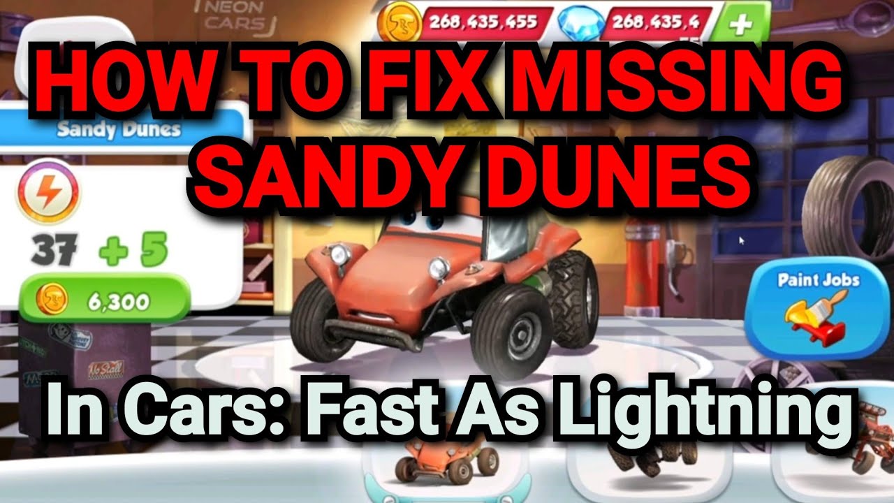 HOW TO FIX MISSING SANDY DUNES IN CARS: FAST AS LIGHTNING!!! *2026*
