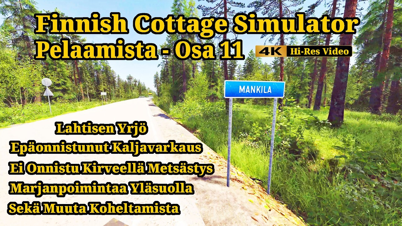 Finnish Cottage Simulator  E11 - Lahtisen Yrjö