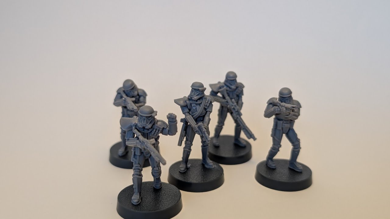 Let's Build | Star Wars: Legion Imperial Death Troopers unboxing