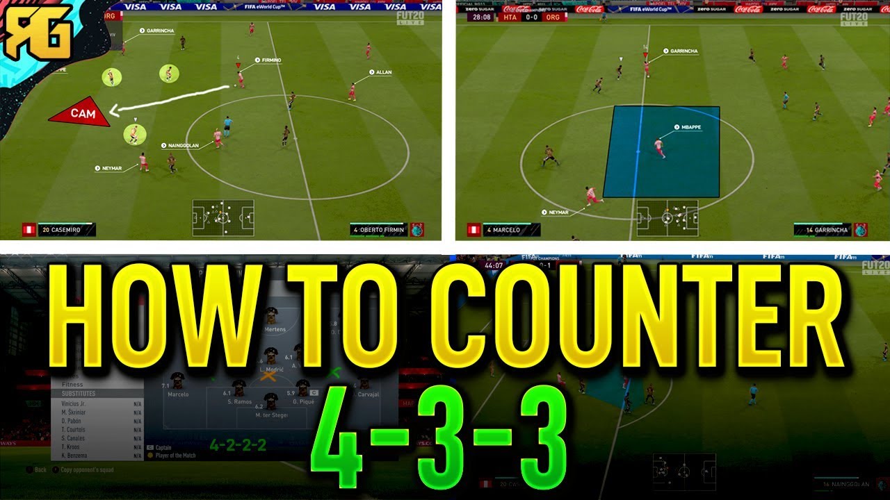 FIFA 20 | How to COUNTER the 4-3-3 FORMATION! - FIFA 20 ULTIMATE TEAM