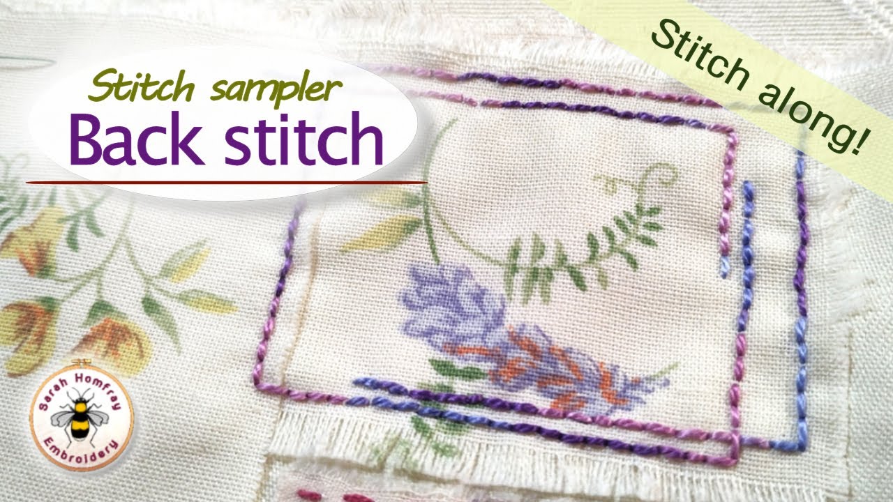 Learn this easy versatile stitch to add to your embroideries! You can also stitch along with me!