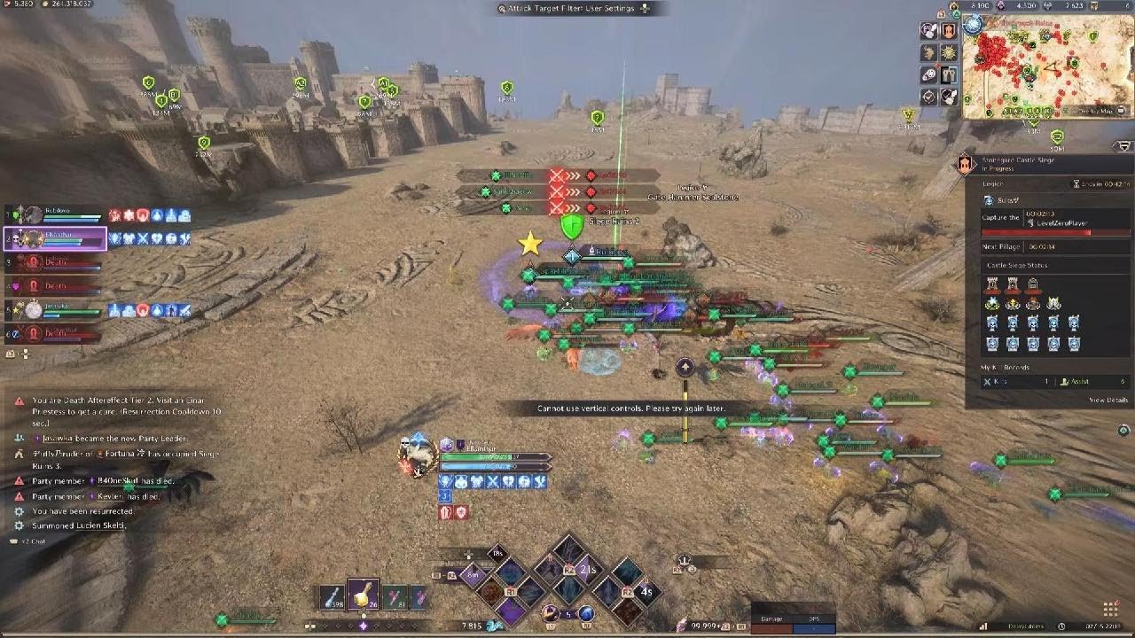 Throne And Liberty_Siege Lagfest ;(