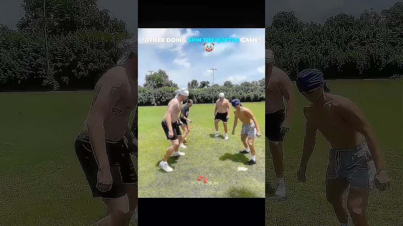 Others playing spin the bottle game VS this guys💀