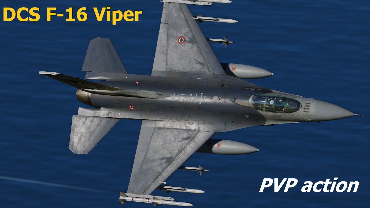DCS F16C | BVR Session || PVP ||Growling Sidewinder server||