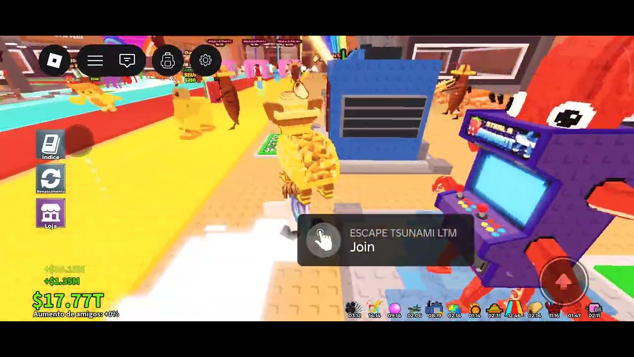 Jogando a terça dos tacos no roube um brainrrot 