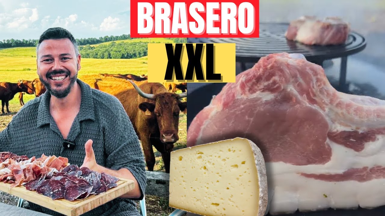🔥  FOLIE GASTRONOMIQUE : BRASERO & FOIE GRAS dans le Cantal et le Lot ! VLOG 1649