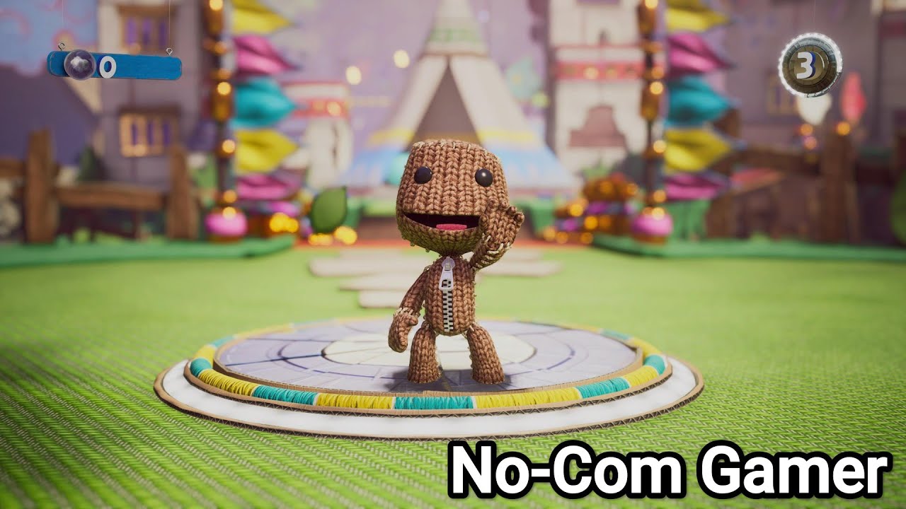 Sackboy™  A Big Adventure | Part 1| Ps5 4K Gameplay | No-Com Gamer 