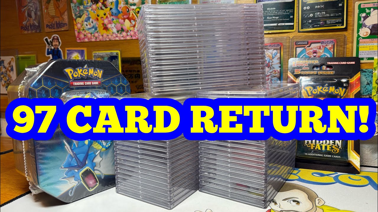 97 POKÉMON CARD PSA RETURN!!! 