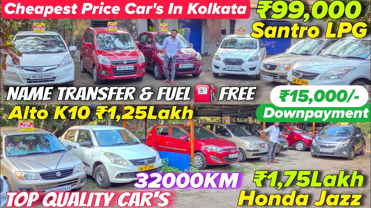 Cheapest Price Car in Kolkata🔥| Second Hand Car In Kolkata | Alto, WagonR, Eon | Used Car In Kolkata