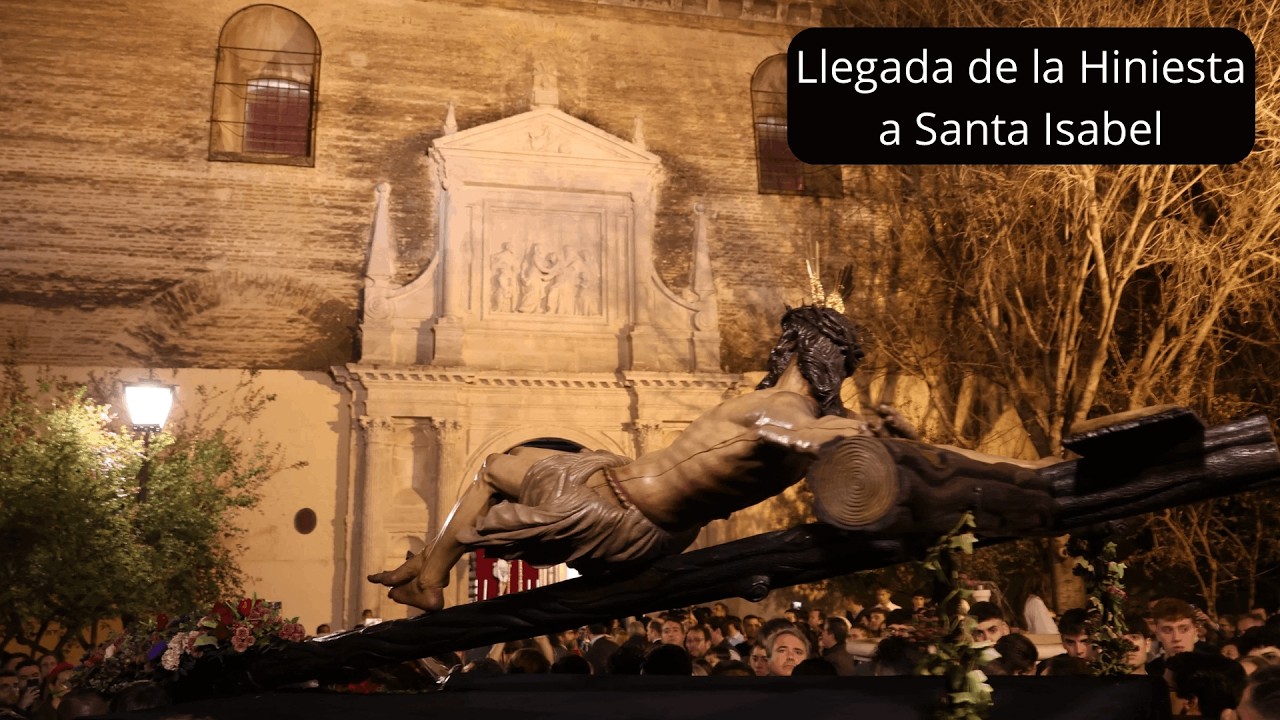 Llegada de La Hiniesta a Santa Isabel | Sevilla Accesible